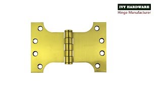 Stainless steel Parliament Hinge 3D Adjustable Hinge by professional manufacturer [upl. by Venita]