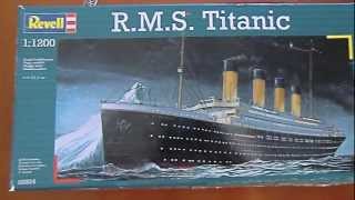 Review Revell 05804 223 cm RMS Titanic Model Kit scale 11200  Palma de Mallorca  AUDIOVISOR [upl. by Perreault]