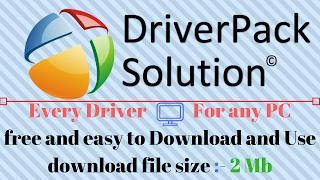 Driverpack solution Free all drivers for any pc  How to Downoad and use driverpack solution [upl. by Mullins]