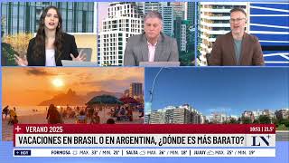 Verano 2025 ¿Vacaciones en Brasil o en Argentina [upl. by Arok]