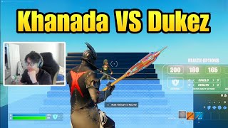 Khanada VS Dukez 1v1 Buildfights [upl. by Ntisuj]