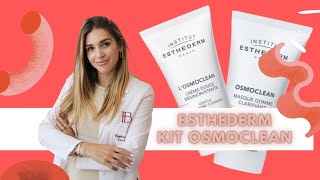 Esthederm Kit de limpieza profunda Osmoclean [upl. by Aryas]