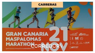 ⚡Gran CanariaMaspalomas Marathon⚡  CORREDOR [upl. by Anived]