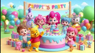 quotPooh and Pinkie Pie’s Party  Baby Shark Kids Alots Of Songs  Cartoon Nursery Music Rhymesquot [upl. by Alfreda]