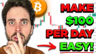 Simple Method To Make 100 A Day Trading Cryptocurrency As A Beginner  Trading Tutorial [upl. by Assylem]