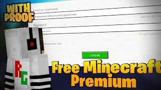 How to Get Minecraft Premium Account For FREE🥳 [upl. by Atinal580]