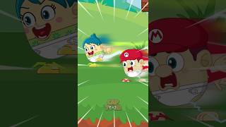 Baby Joy Lost In a Running Match With Baby Mario funnycartoon memeanimation babymario insideout2 [upl. by Maidy]