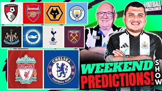 EPL MatchWeek 8 Predictions Liverpool vs Chelsea Clash  SpursWest Ham amp More [upl. by Atiragram]