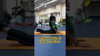 Flexible people survive anywhere flexibility motivation yoga [upl. by Amimej]