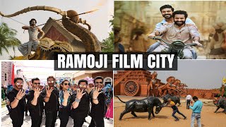 Ramoji Film City Tour Complete Video Guide  Hyderabad Tourist Place [upl. by Nilknarf]