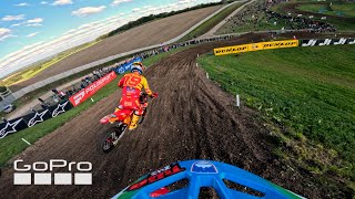 GoPro Tim Gajser 2024 FIM MXoN MXGP Qualifying Moto from Matterley Basin [upl. by Altheta538]