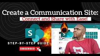 How to create SharePoint Communication Site from Scratch [upl. by Guerra]