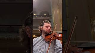 Concertmaster solo  Dvorak 8 Symphony Beautiful music Enjoy [upl. by Nimzaj]