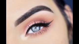 Profusion Cosmetics Peach Palette  EASY Eye Makeup Tutorial [upl. by Donald862]