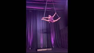 Aerial Straps Performance at Aerial Competition [upl. by Nospmas173]