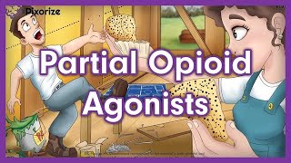 Partial Opioid Agonists Mnemonic for USMLE [upl. by Alcock]