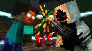 Herobrine VS Entity303 Animation [upl. by Yrtua]