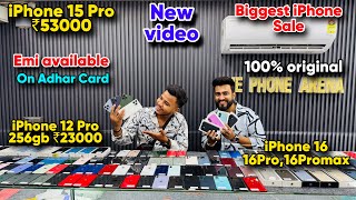 Cheapest iPhone Market in Delhi  Second HandMobile  iPhone Sale  iPhone16 iPhone 15 iPhone 14 🔥 [upl. by Normandy79]