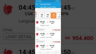 CARA RESERVASI TIKET PESAWAT [upl. by Deedee86]