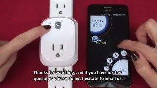 ECO Plugs  Timer Setting  Android [upl. by Elletnuahc283]