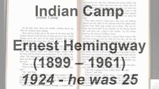 quotIndian Campquot by Ernest Hemingway read by Tom OBedlam [upl. by Miarfe]