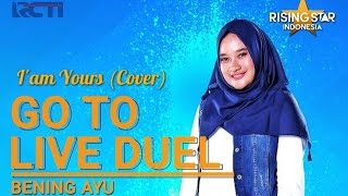 Bening Ayu Iam Yours Cover  Live Audition 1  Rising Star Indonesia 2016 [upl. by Anahsohs]