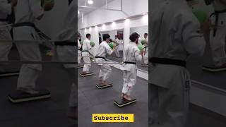 Kyokushin karate training session kyokushin karate shorts [upl. by Winna257]