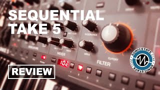 Sequential Take 5 Poly Synth  SonicLAB Review [upl. by Albright531]