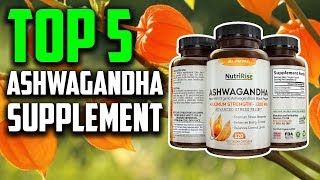 Best Ashwagandha Supplement Top 5 Best Ashwagandha Supplement for Male Fertility [upl. by Dodson]