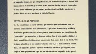 Tratado Sobre el Gobierno Civil  John Locke parte 1 [upl. by Adnarrim203]