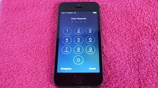 How To Remove Forgotten PASSCODE iPhone 5S amp 5C  iPad Mini iOS  Bypass Password  Unlock Tutorial [upl. by Falcone]