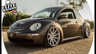 New Beetle Com Bancos da Mercedes  Rodas Vossen CVT  Aro 20 CanalEliteBaixos [upl. by Ivzt268]