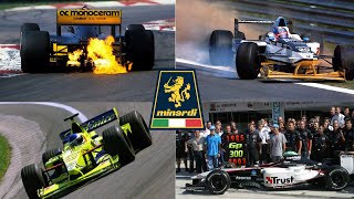 Ranking EVERY Minardi F1 car [upl. by Eselahc]