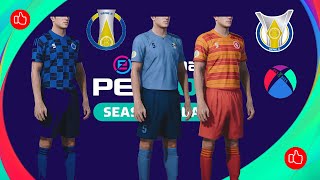 CRUZEIRO GREMIO INTERNACIONAL KITS PES 2021 [upl. by Hanavas217]