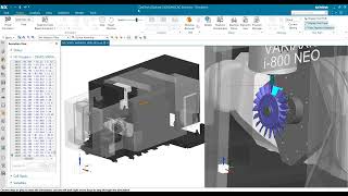 NX Post CNC 5 trục Mazak Variaxis I800 NEO Mazak Variaxis I800 NEO 5 axis NX postprocessor [upl. by Benedic844]