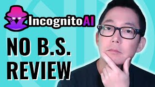 🔴 Incognito AI Review  HONEST OPINION  Al Cheeseman Incognito AI WarriorPlus Review [upl. by Meghann]