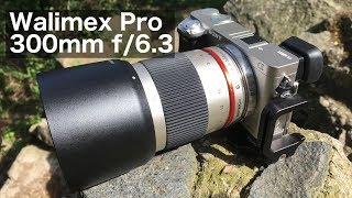 Walimex Pro 300mm f63 Spiegeltele  Review Deutsch [upl. by Pendleton]