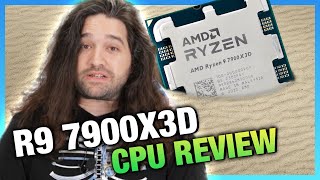 AMD Ryzen 9 7900X3D CPU Review amp Benchmarks Spoiled by the 5800X3D [upl. by Airdnal314]