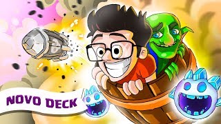 O DECK DE BARRIL DE GOBLINS MAIS APELÃO DO CLASH ROYALE [upl. by Yarled114]