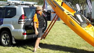 The BEST Kayak Loader on the market   Boathoist Loading Systems [upl. by Landry]