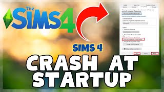 Sims 4 – How to Fix Sims 4 Crashing on Startup issue Solved 2023 Updated [upl. by Damiano]