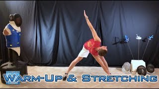 WarmUp and Stretching Routine For Fencing [upl. by Anceline]