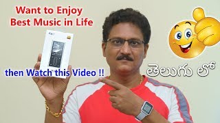 Fiio M3K Music Player DAP  DAC Unboxing and Review in Telugu [upl. by Edyth]