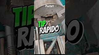 Tip Rápido carea placa con ayuda de dos paralelas tiprapido torneandoando [upl. by Nulubez]