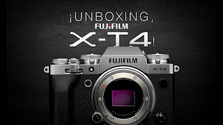 ¡Unboxing Fujifilm XT4 [upl. by Adlen770]