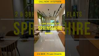 Kolte Patil Springshire  Wagholi Pune  Call 9172770578  SPACIOUS 2 amp 3bhk Flats springshire [upl. by Itnavart]