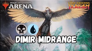 Dimir Midrange  Control amp Tempo  MTG Arena Standard Ranked  Lost caverns of Ixalan [upl. by Godding604]