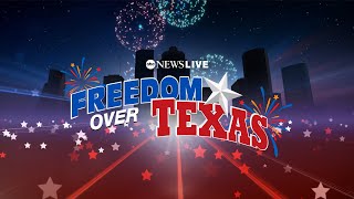 LIVE  July 4th fireworks 2024 Houston marks Independence Day with quotFreedom Over Texasquot [upl. by Leede244]