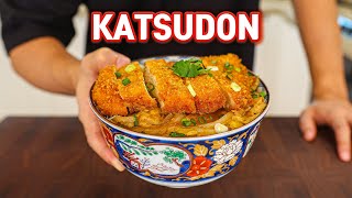 20 Minute Chicken Katsudon Thats NOT Soggy [upl. by Muhammad]