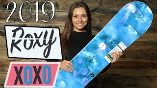 2019 Roxy XOXO Womens Snowboard Review [upl. by Niuqram]